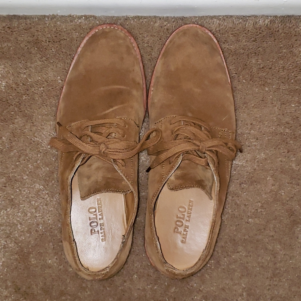 Ralph Lauren Polo Men's Suede Shoes View 3